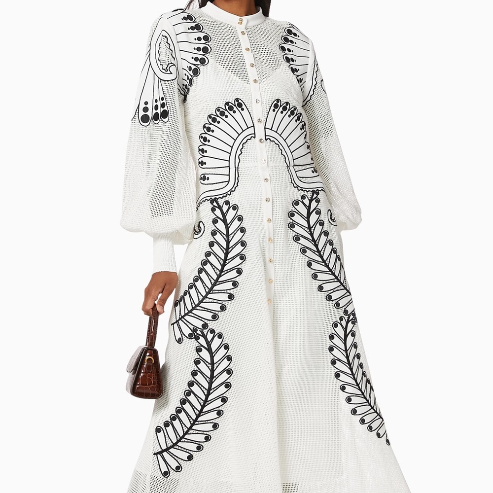 KEEPSAKE THE LABEL Alchemy Maxi Dress in Crochet